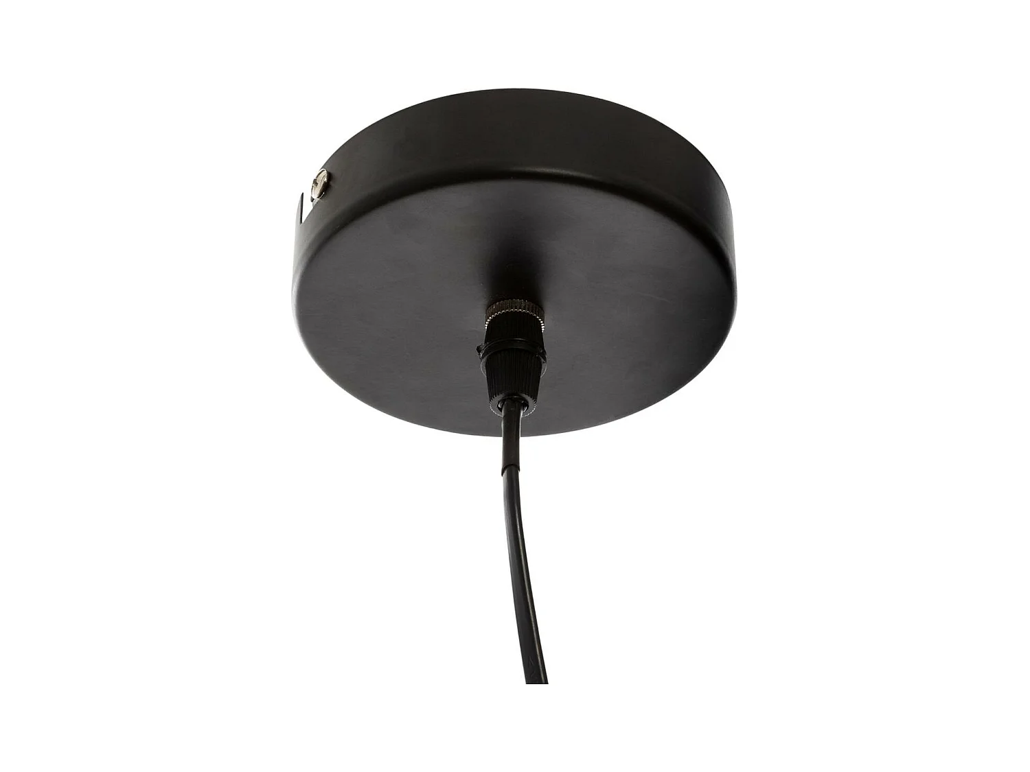 Luminaire Suspension en Métal filaire Noir D 58 cm