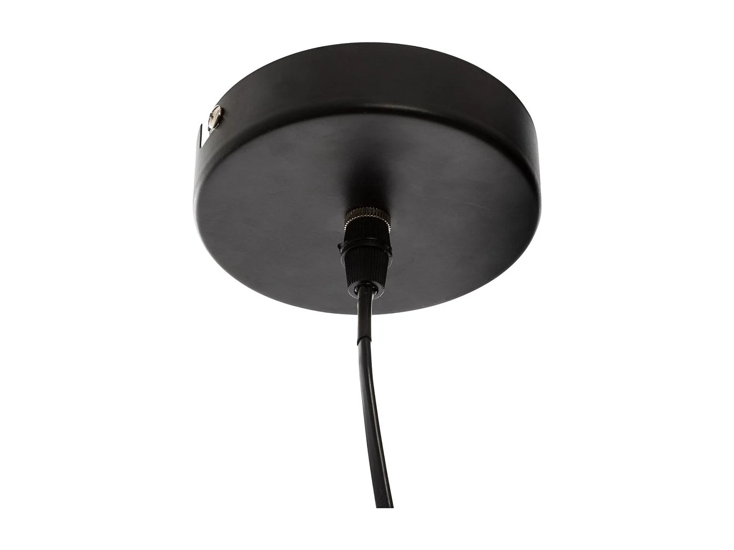 Luminaire Suspension en Métal filaire Noir D 58 cm
