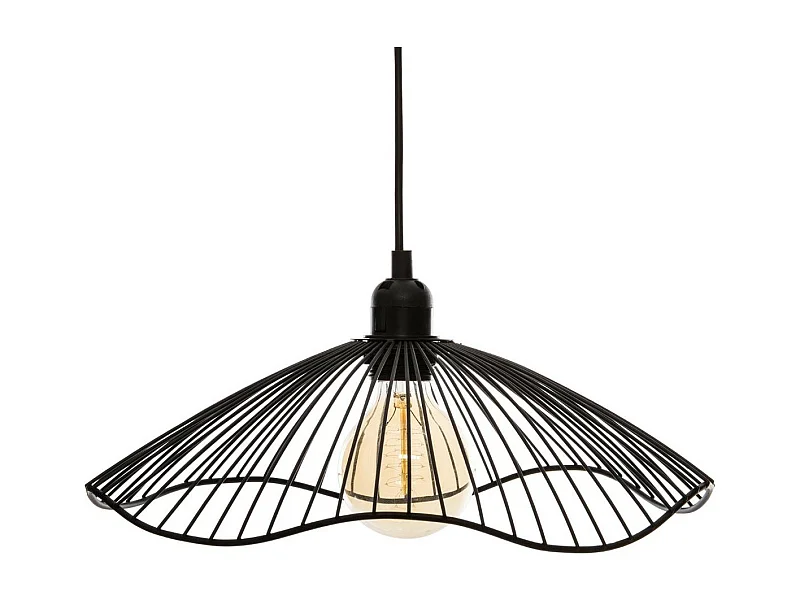 Atmosphera Château Lámpara colgante de metal negro