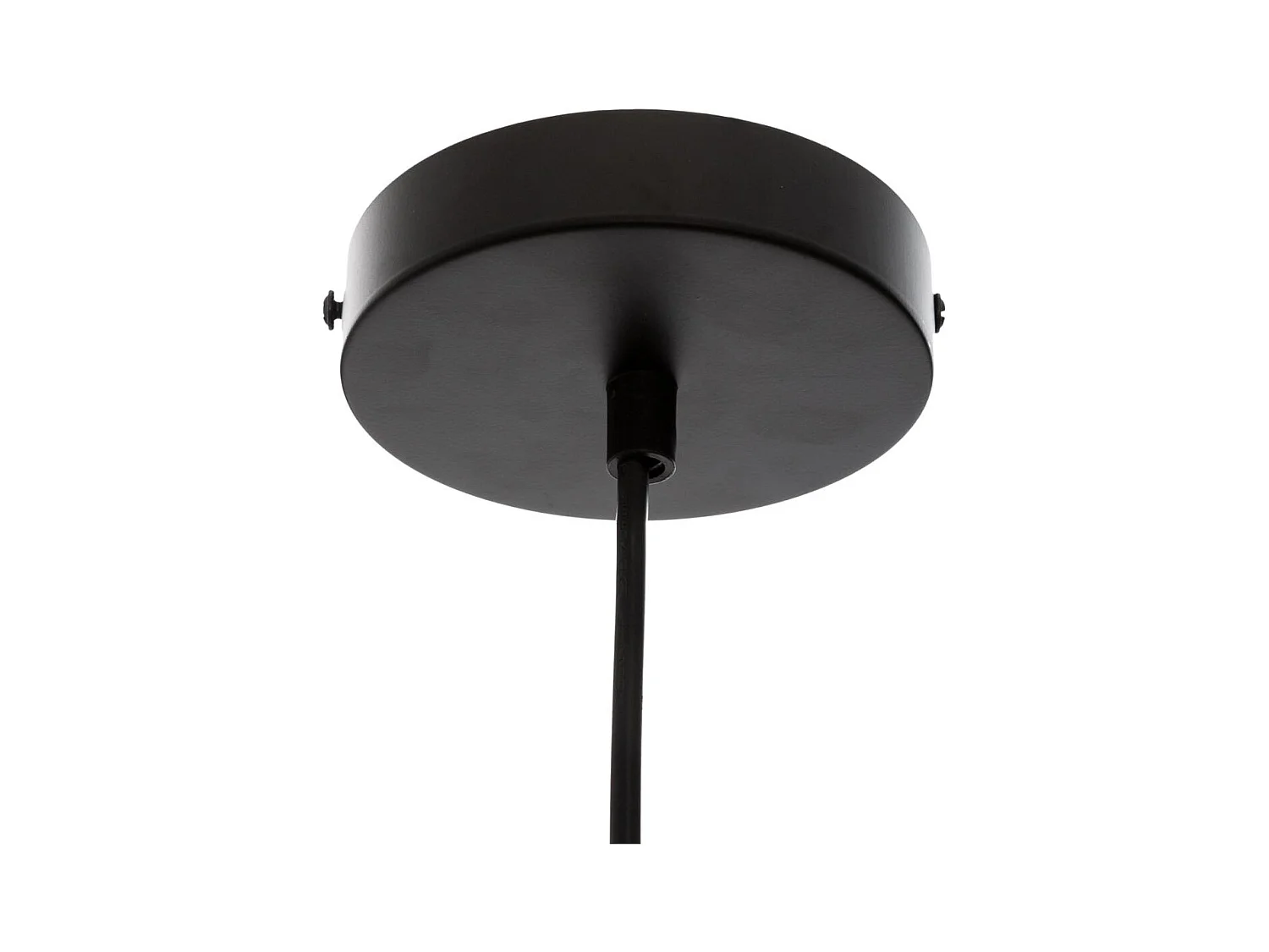 Luminaire Suspension en Métal filaire Noir D 34 cm