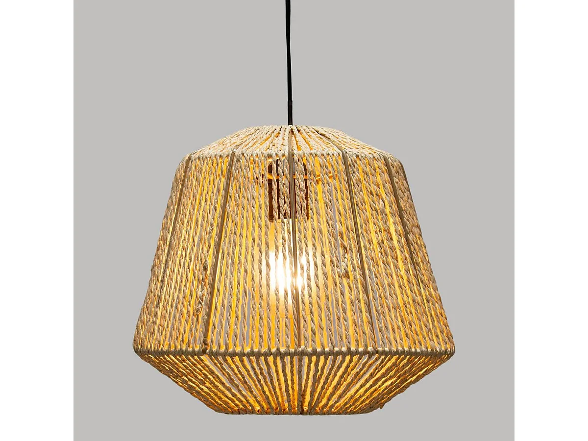 Hängelampe aus Seil Jily d 29 cm