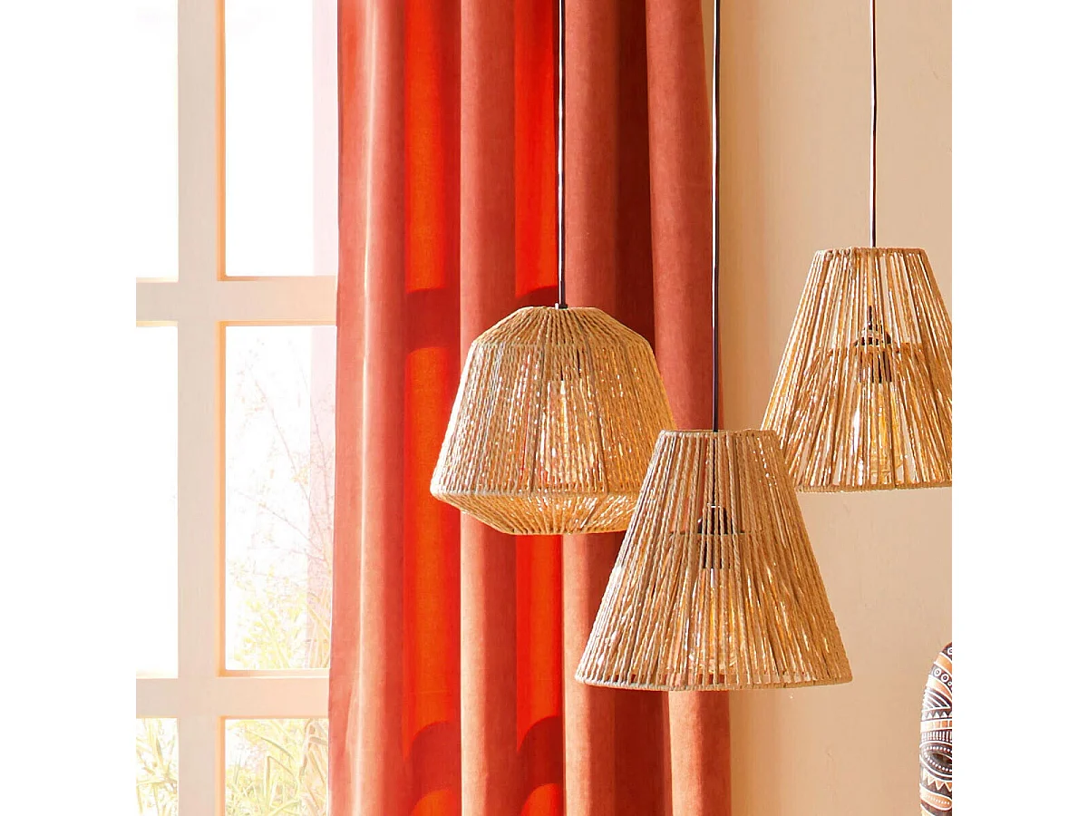 Hängelampe aus Seil Jily d 29 cm