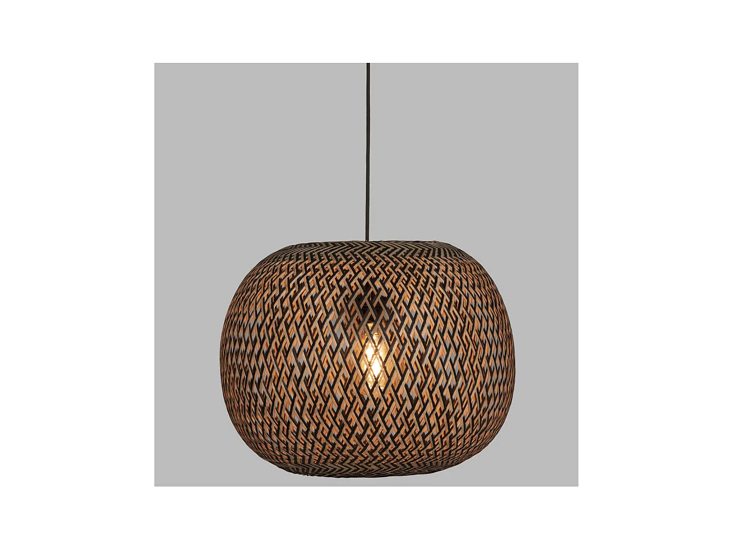 Luminaire Suspension en Bambou D 45 cm