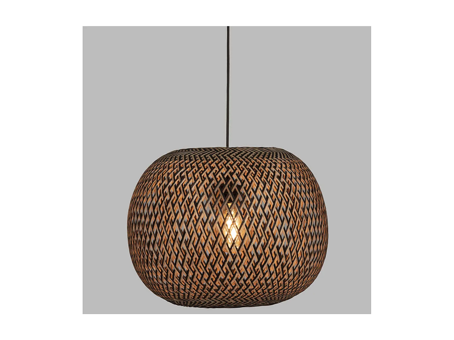 Luminaire Suspension en Bambou D 45 cm