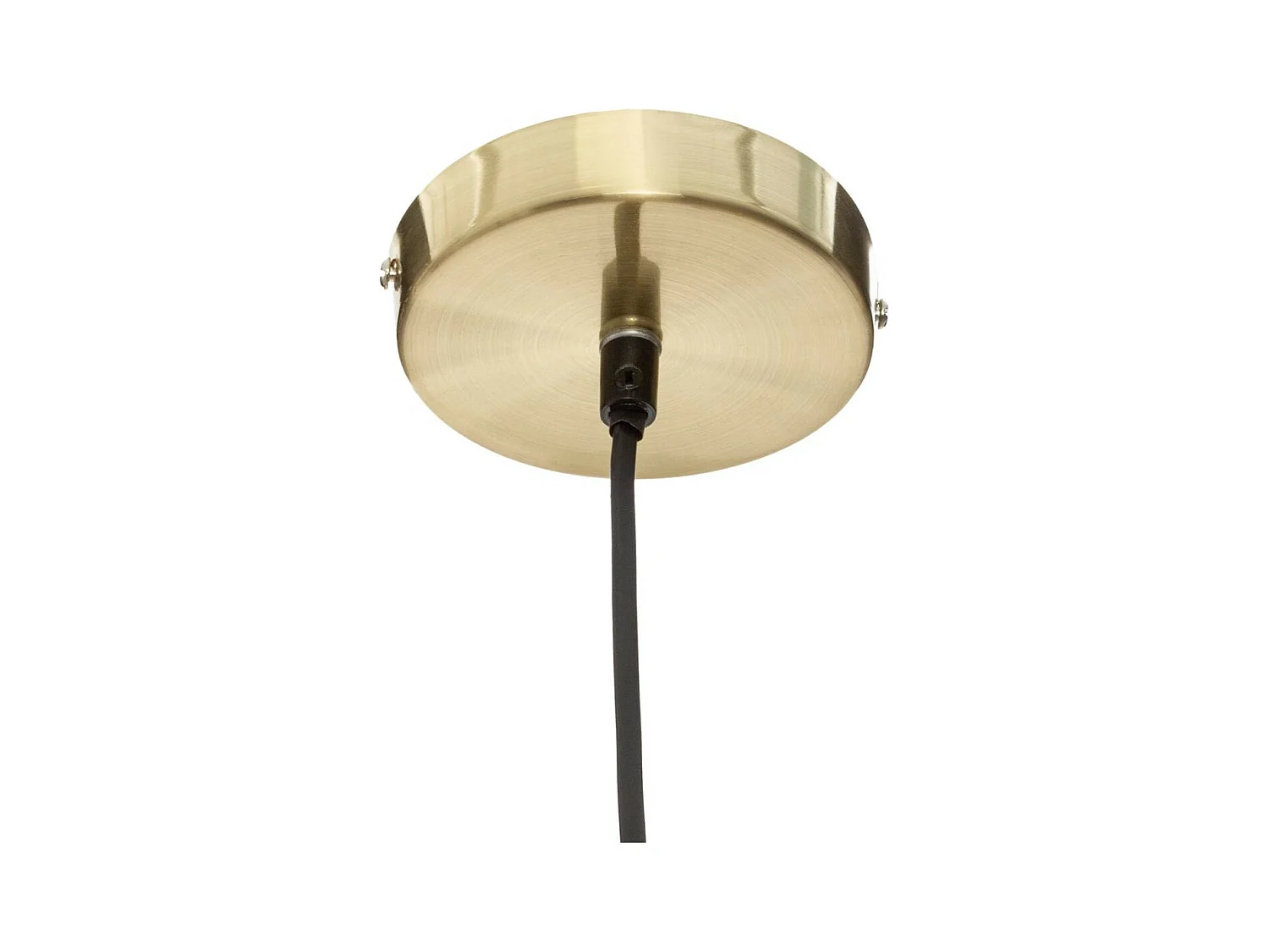 Luminaire Suspension Boule en Verre Blanc D 20 cm