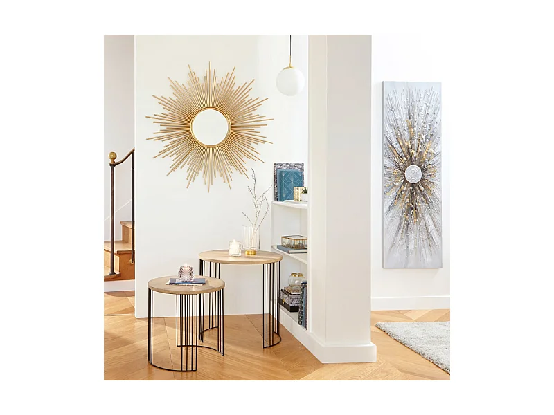 Luminaire Suspension Boule en Verre Blanc D 20 cm