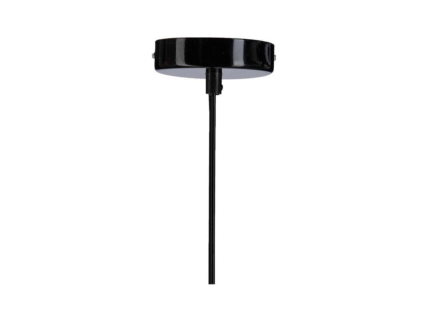 Luminaire Suspension en Métal filaire Noir D 23 cm