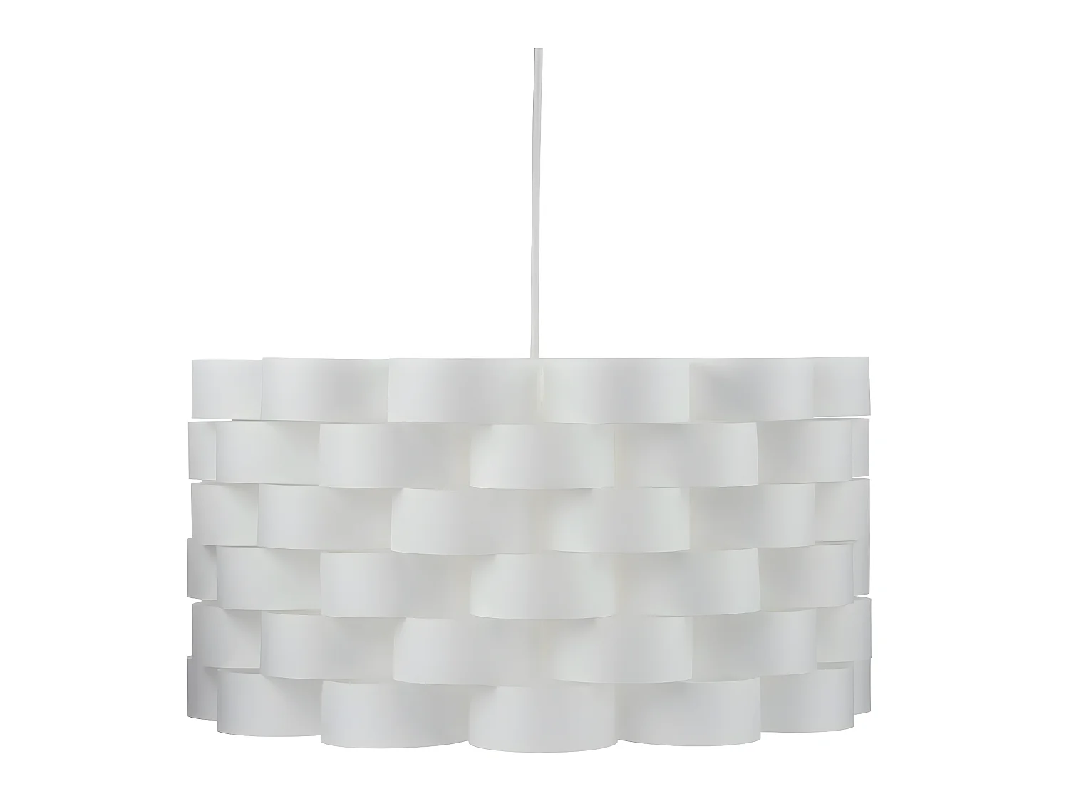 Luminaire Suspension Blanche D 42 cm