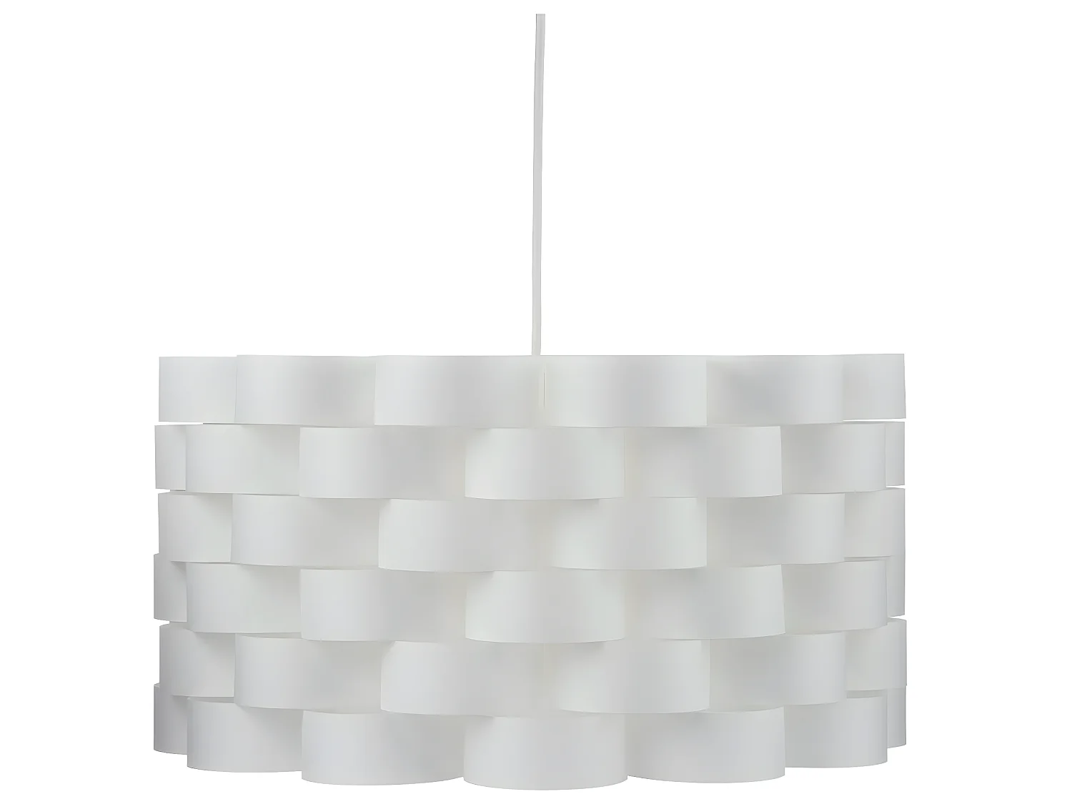 Luminaire Suspension Blanche D 42 cm