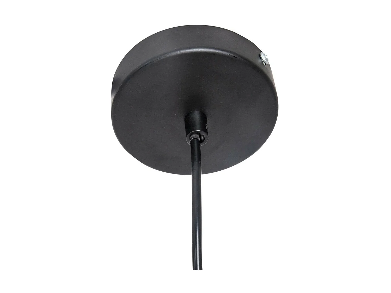 Luminaire Suspension Noire D 34 cm
