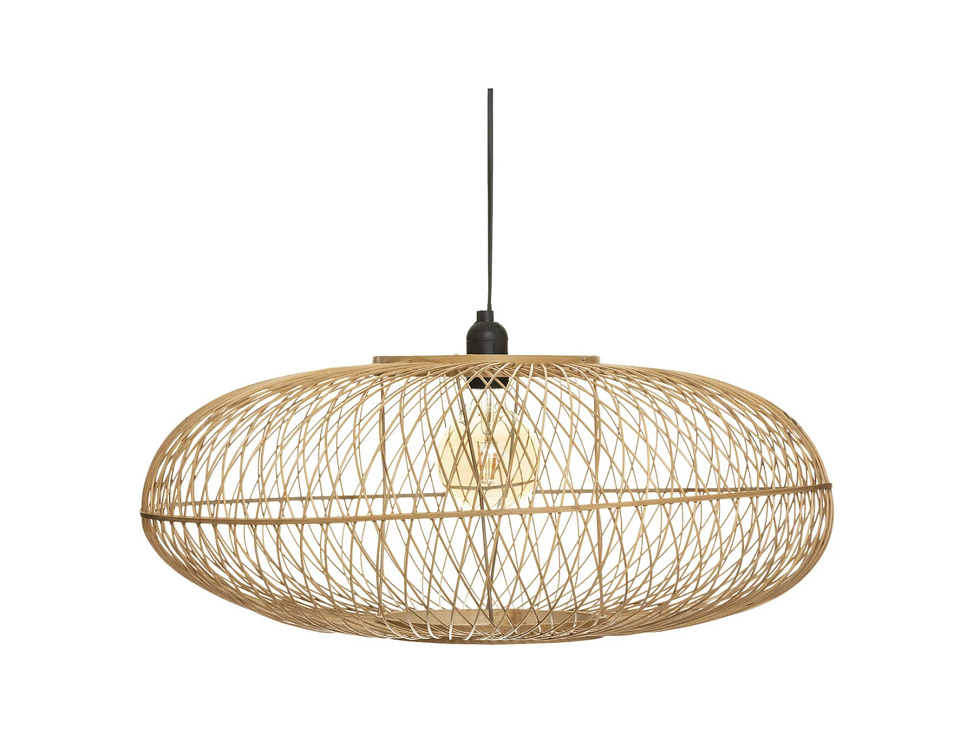 Luminaire Suspension en Bambou D 60 cm