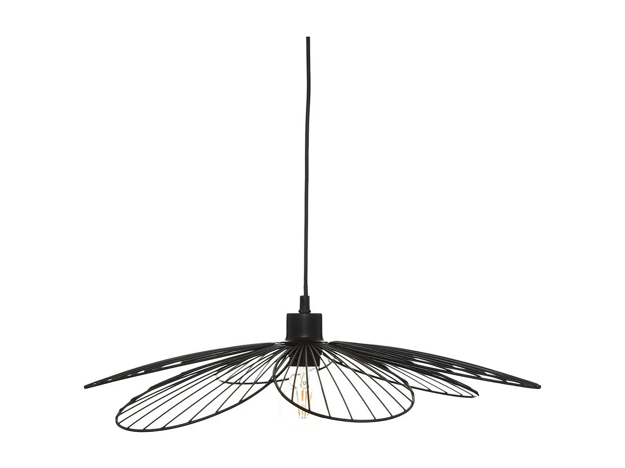 Metall-Hängeleuchte in Blumenform Ø 57 cm
