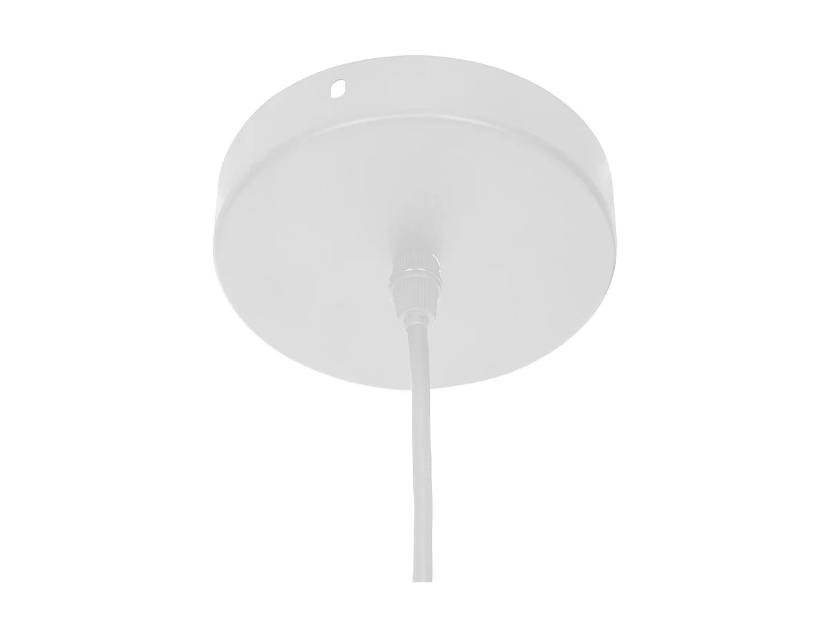 Luminaire Suspension en Velours Gris D 38 cm