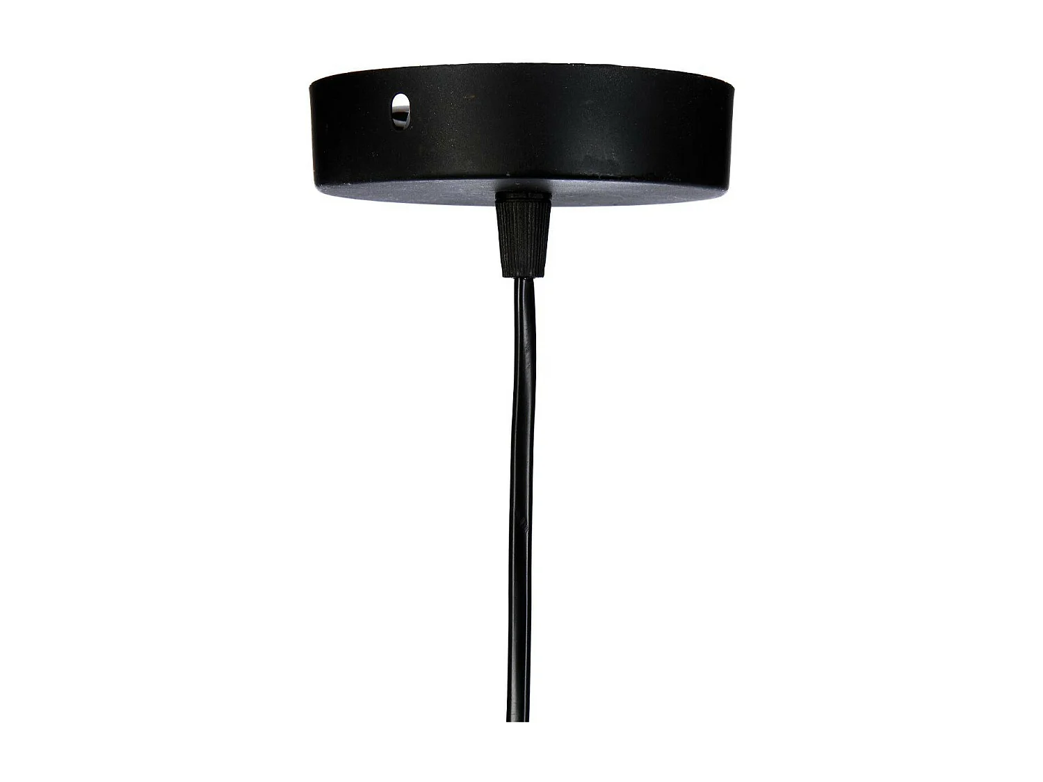 Luminaire Suspension en Métal filaire Noir D 38 cm