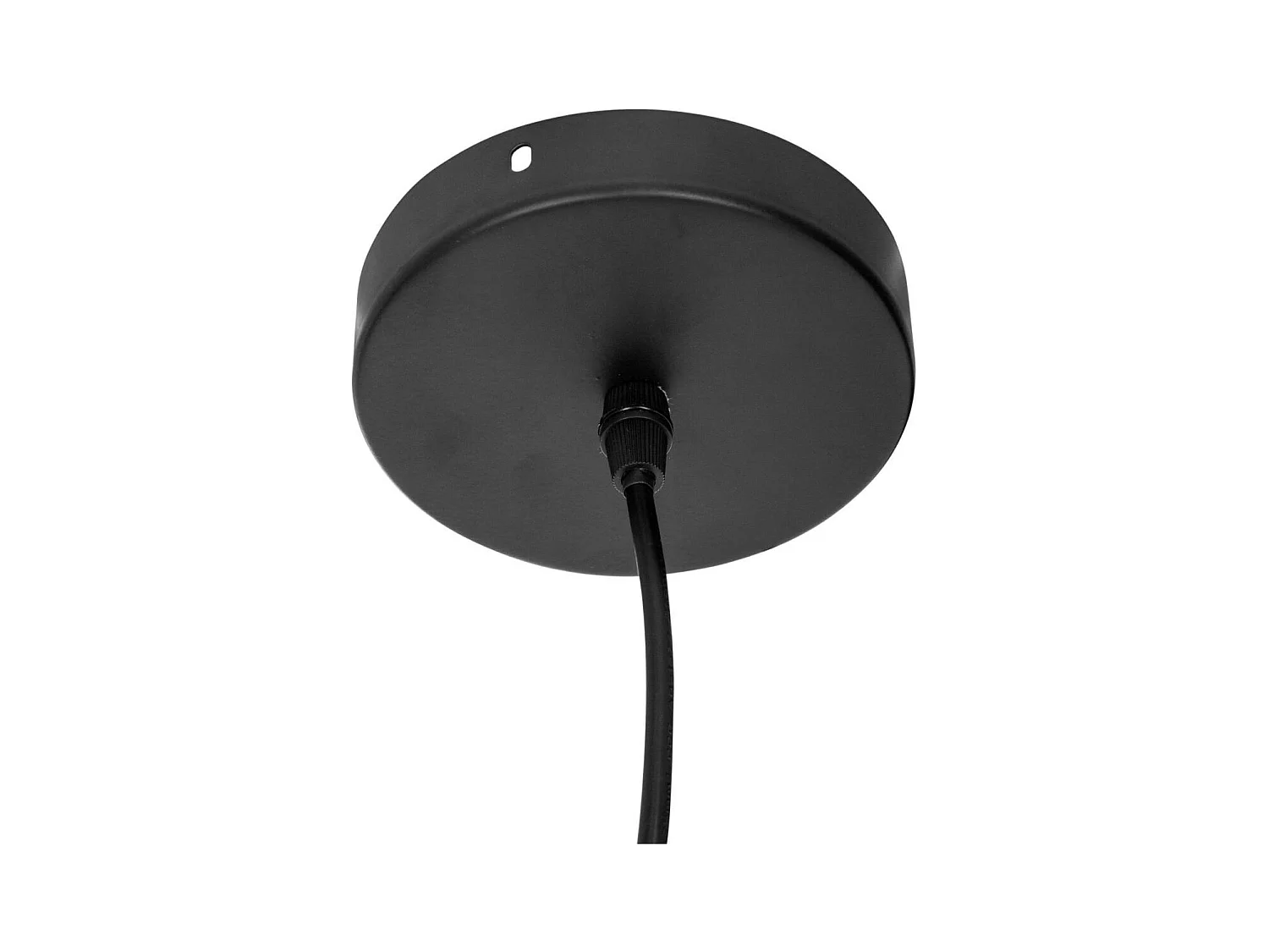 Luminaire Suspension en Métal Noir D 30.5 cm