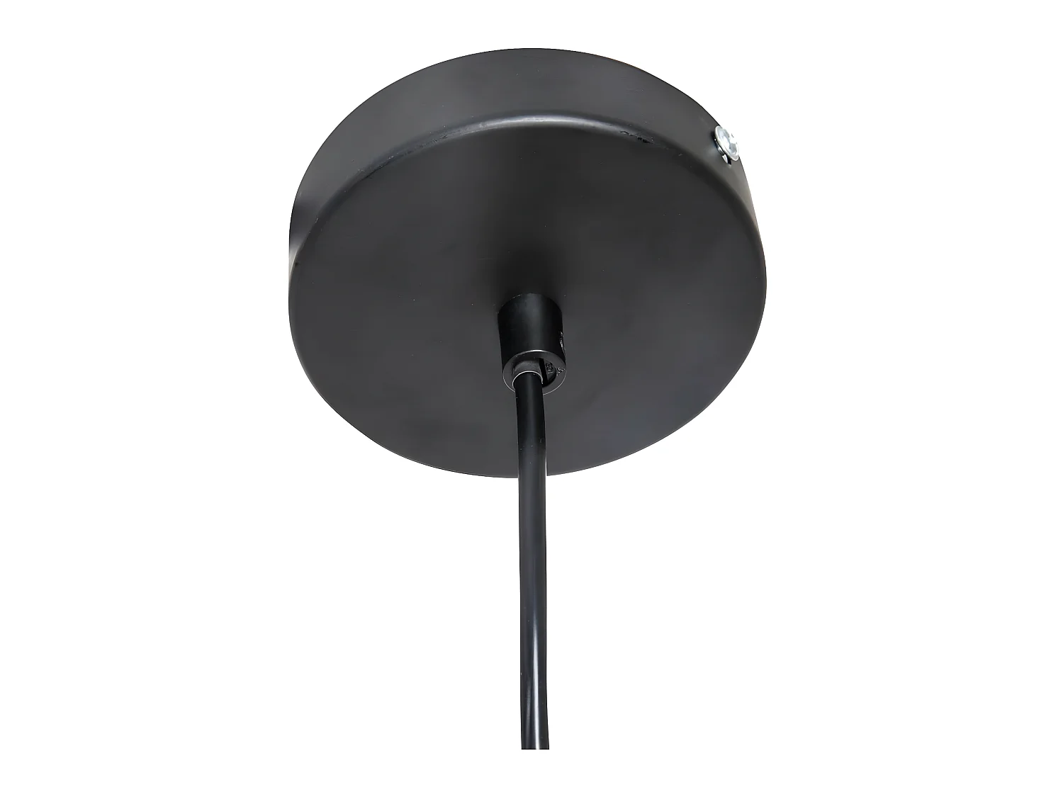 Luminaire Suspension en Métal filaire Noir D 30.5 cm
