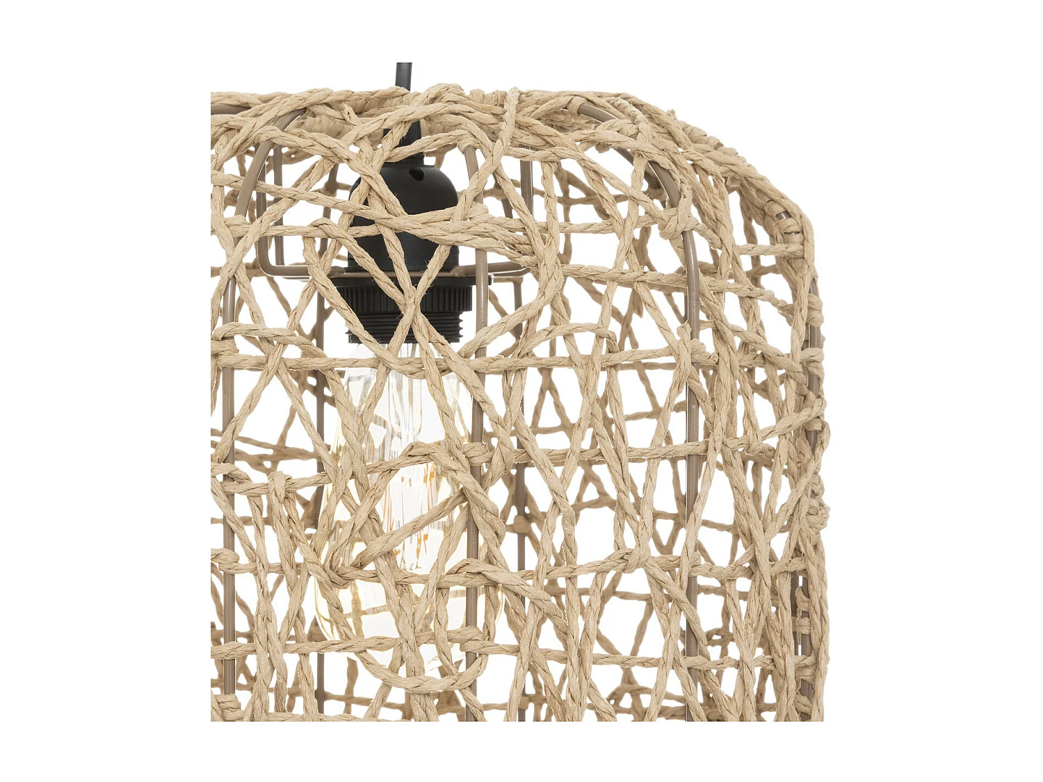 Luminaire Suspension Corde D 28 cm