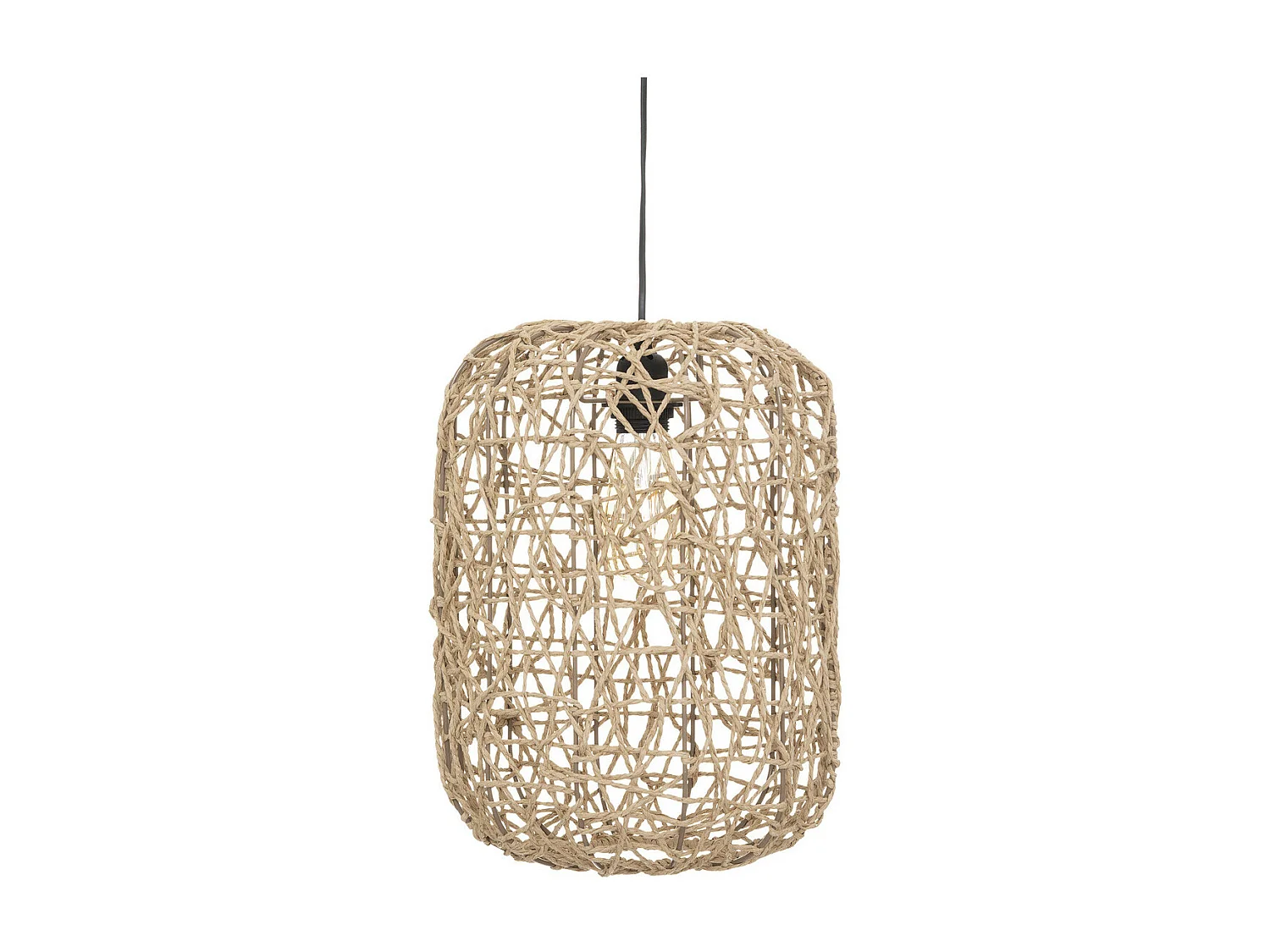 Luminaire Suspension Corde D 28 cm