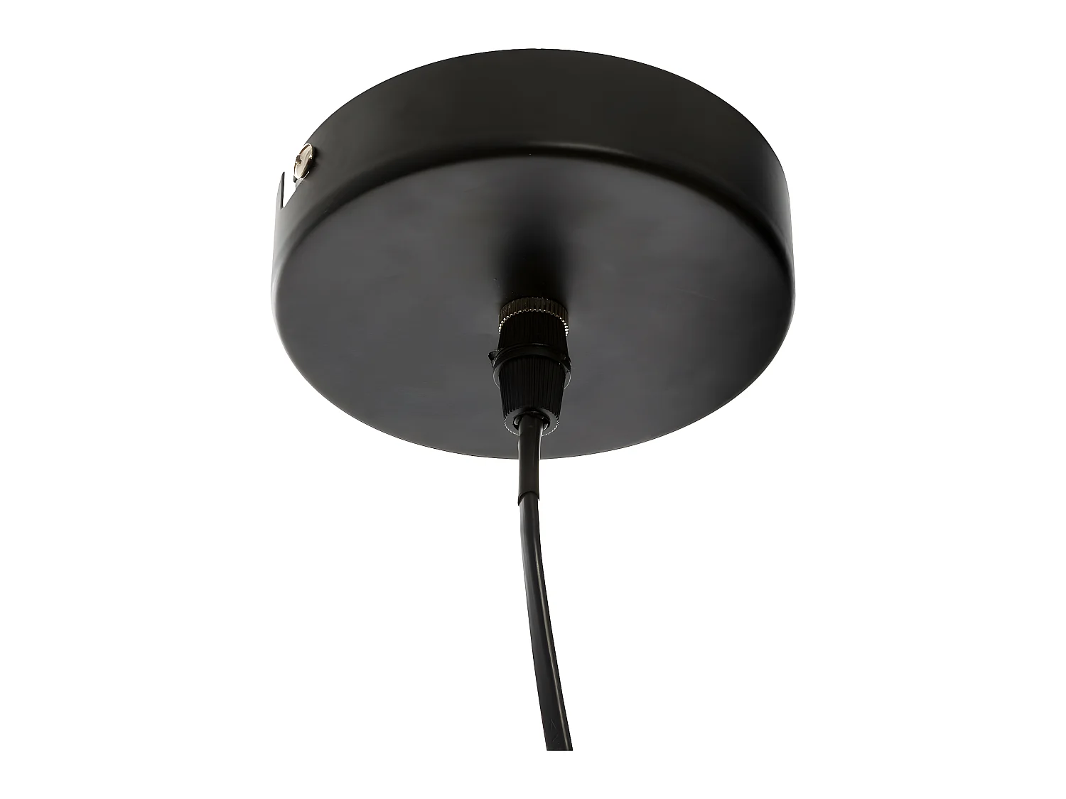 Luminaire Suspension en Rotin et Métal D 38 cm