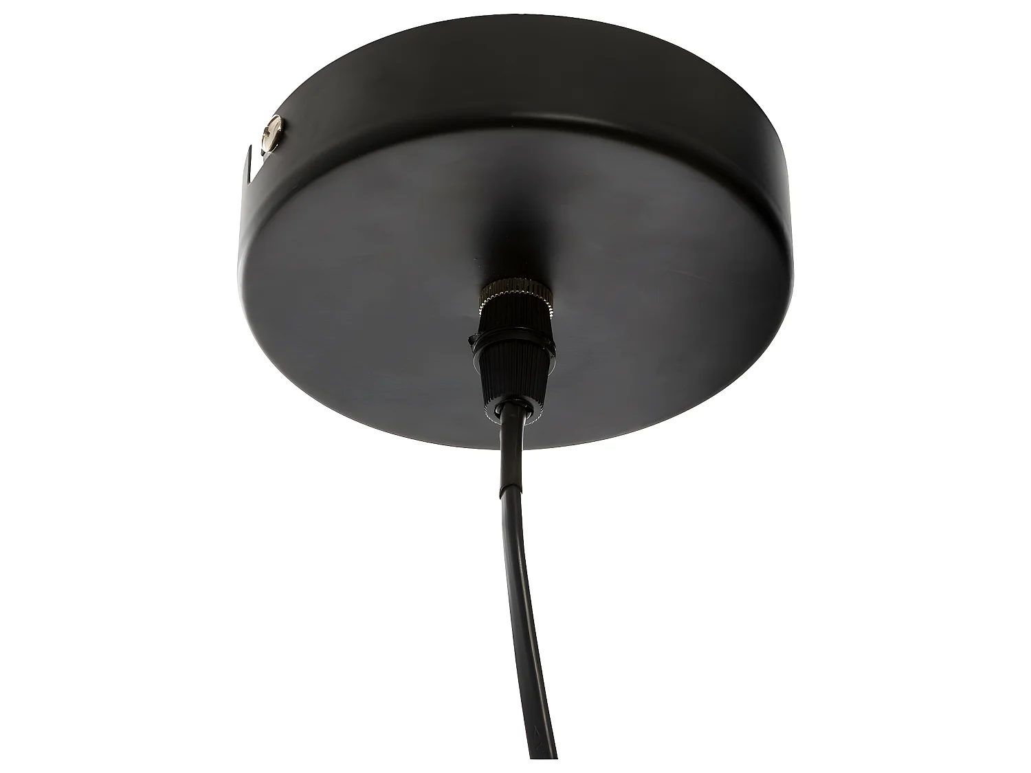 Luminaire Suspension en Rotin et Métal D 38 cm
