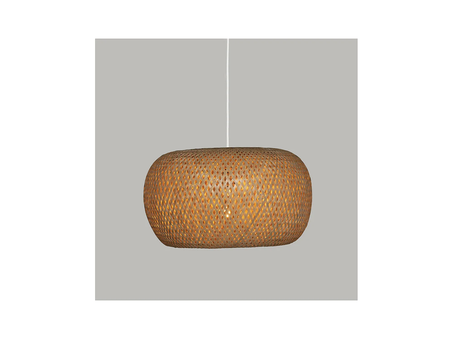 Luminaire Suspension en Bambou D 46 cm