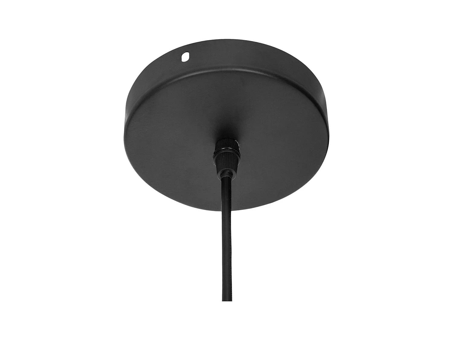 Luminaire Suspension en Métal Noir D 45 cm