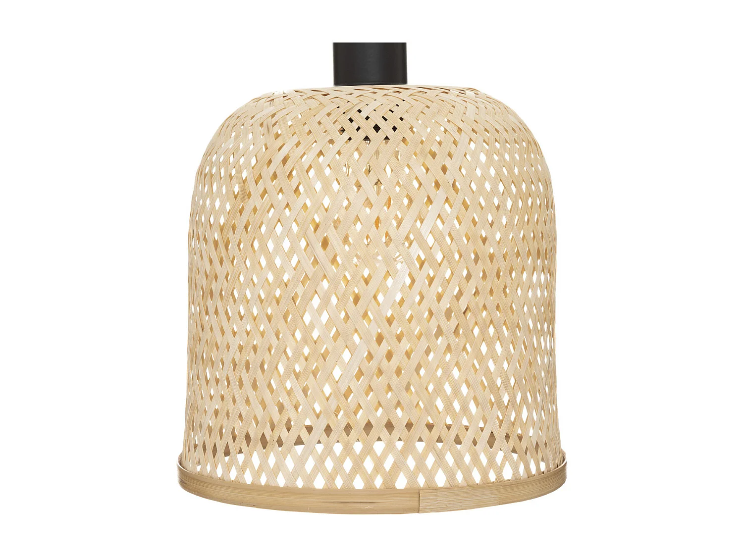 Lampadaire en Bambou et Métal H 159 cm