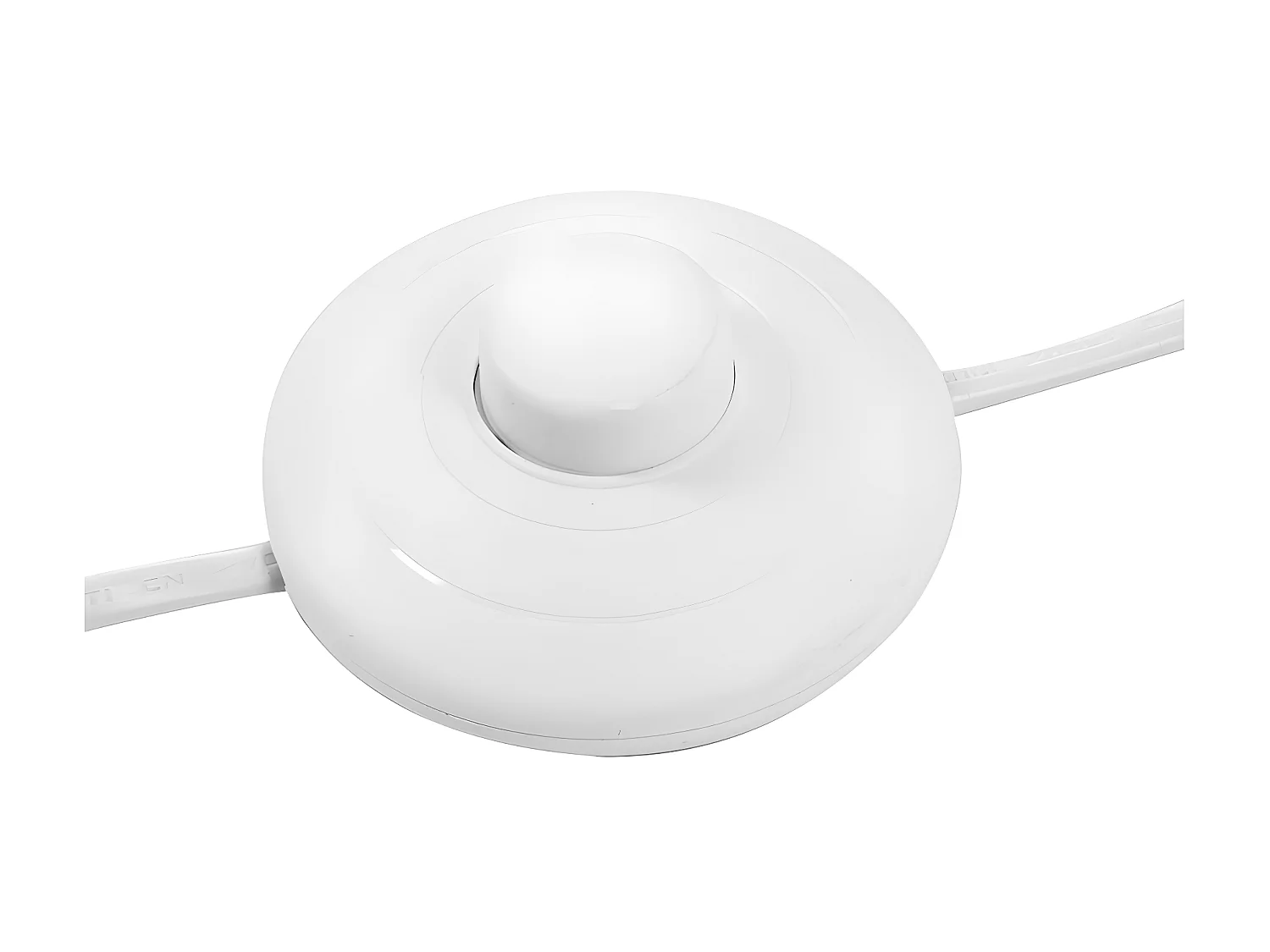 Lampadaire Trépied en Bambou et Abat-jour Blanc H 160 cm