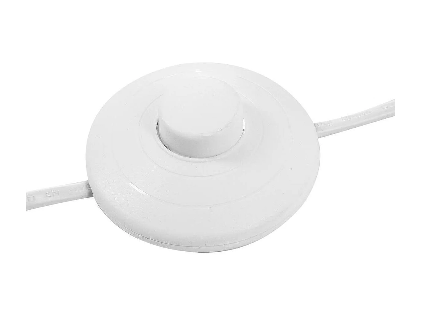 Lampadaire Trépied en Bambou et Abat-jour Blanc H 160 cm