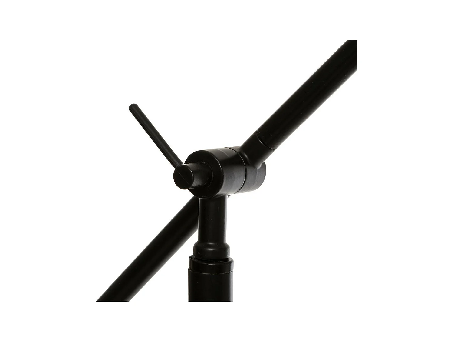 Lampadaire Arc en métal noir et doré H 155 cm