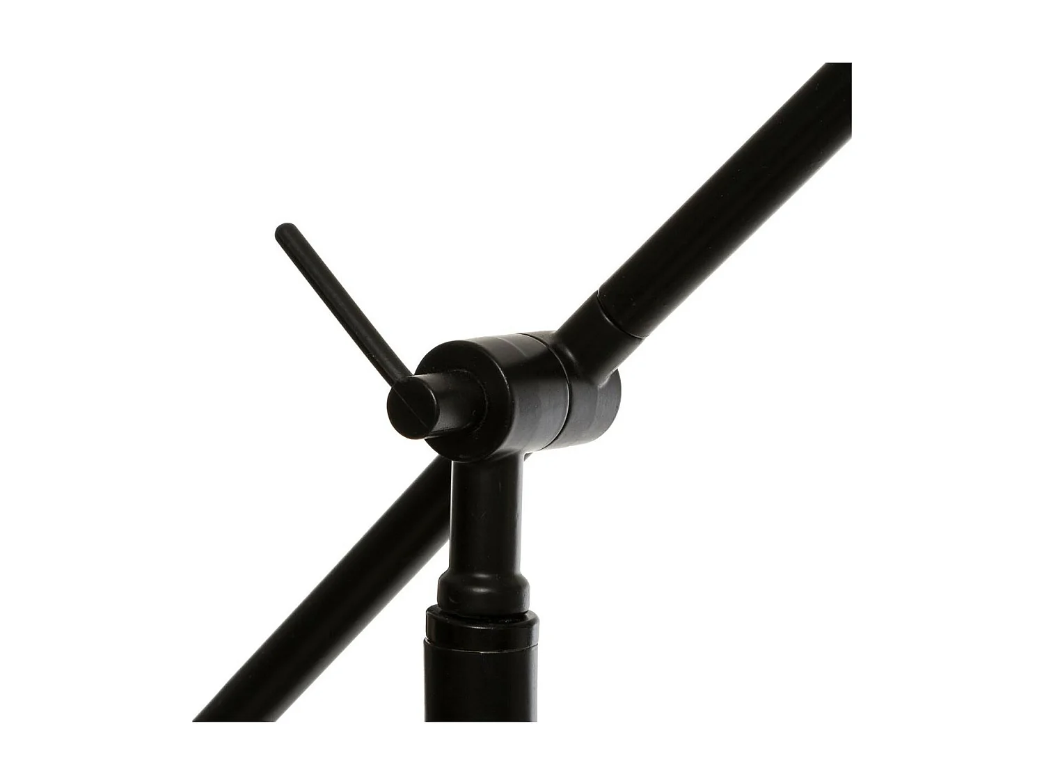 Lampadaire Arc en métal noir et doré H 155 cm