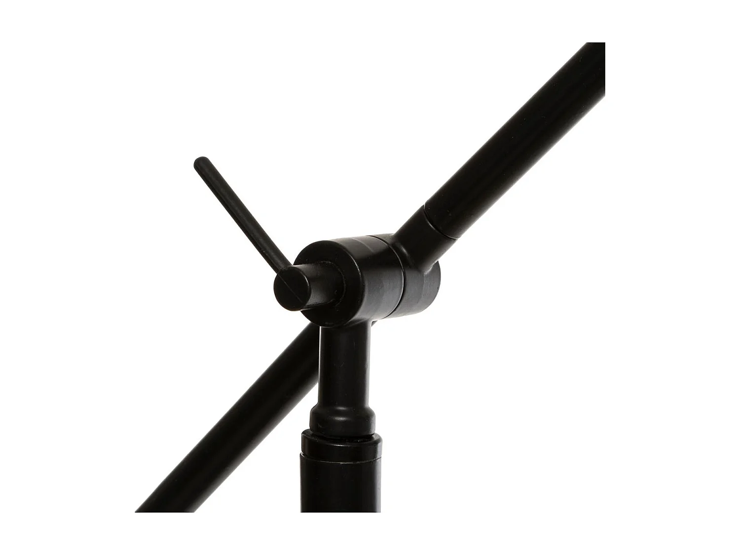 Lampadaire Arc en métal noir et doré H 155 cm