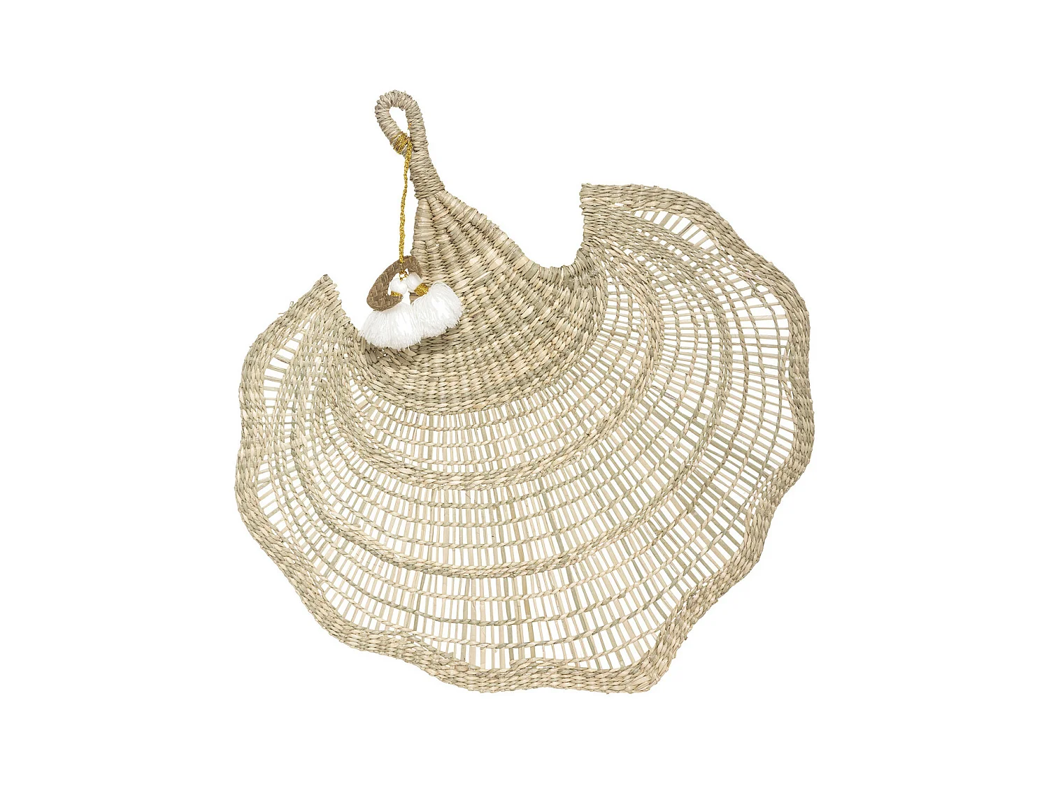 Décoration Murale en Roseau 58 x 54 cm