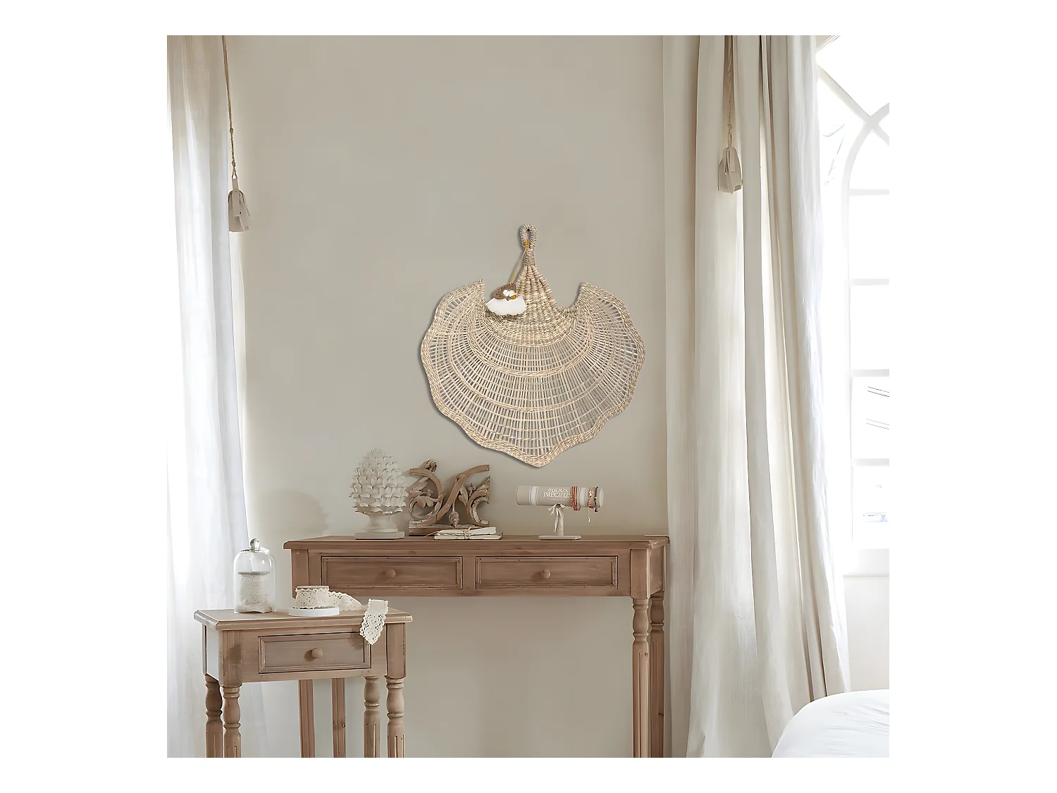 Décoration Murale en Roseau 58 x 54 cm