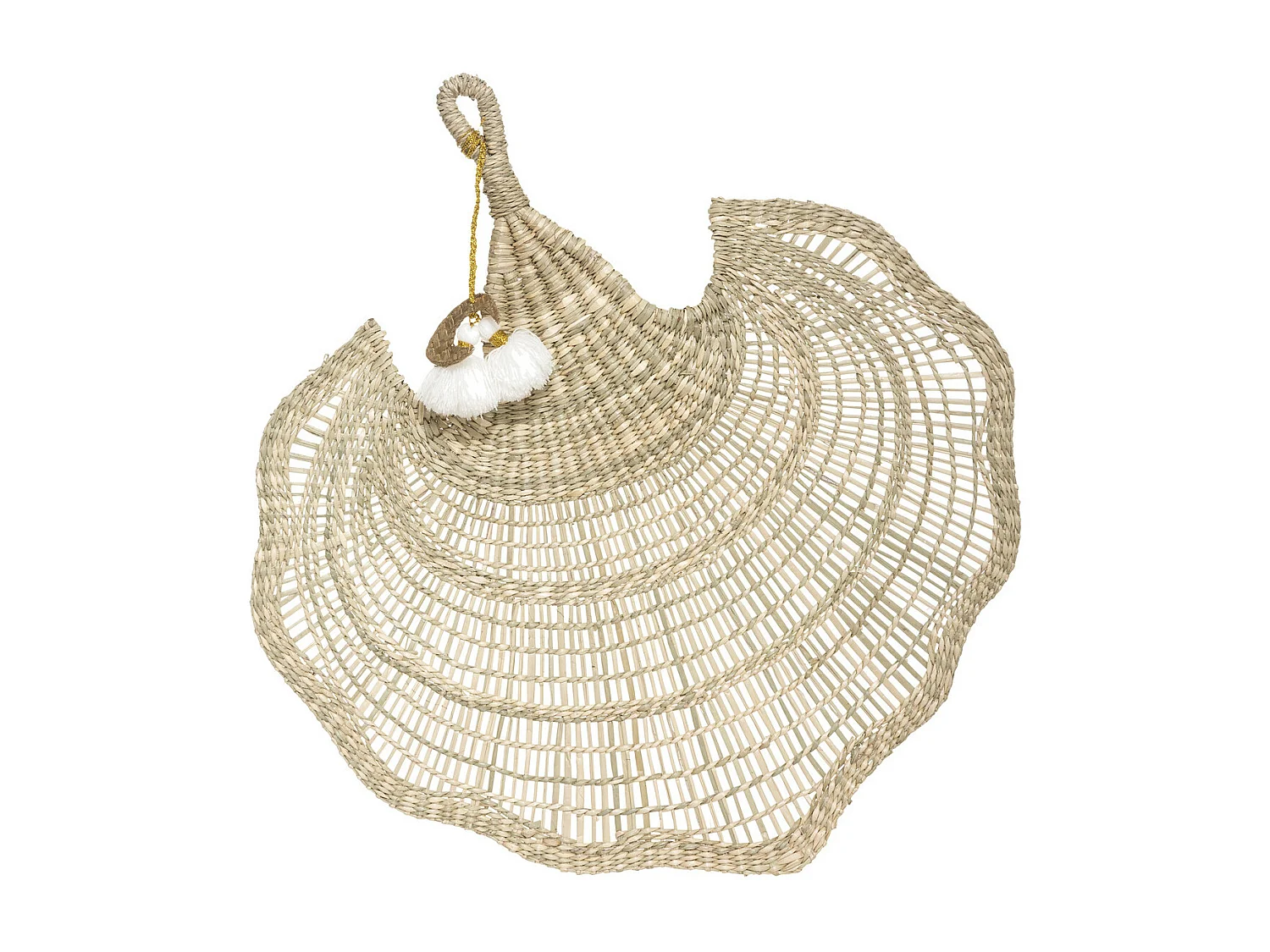 Décoration Murale en Roseau 58 x 54 cm