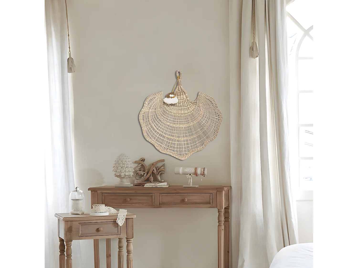 Décoration Murale en Roseau 58 x 54 cm