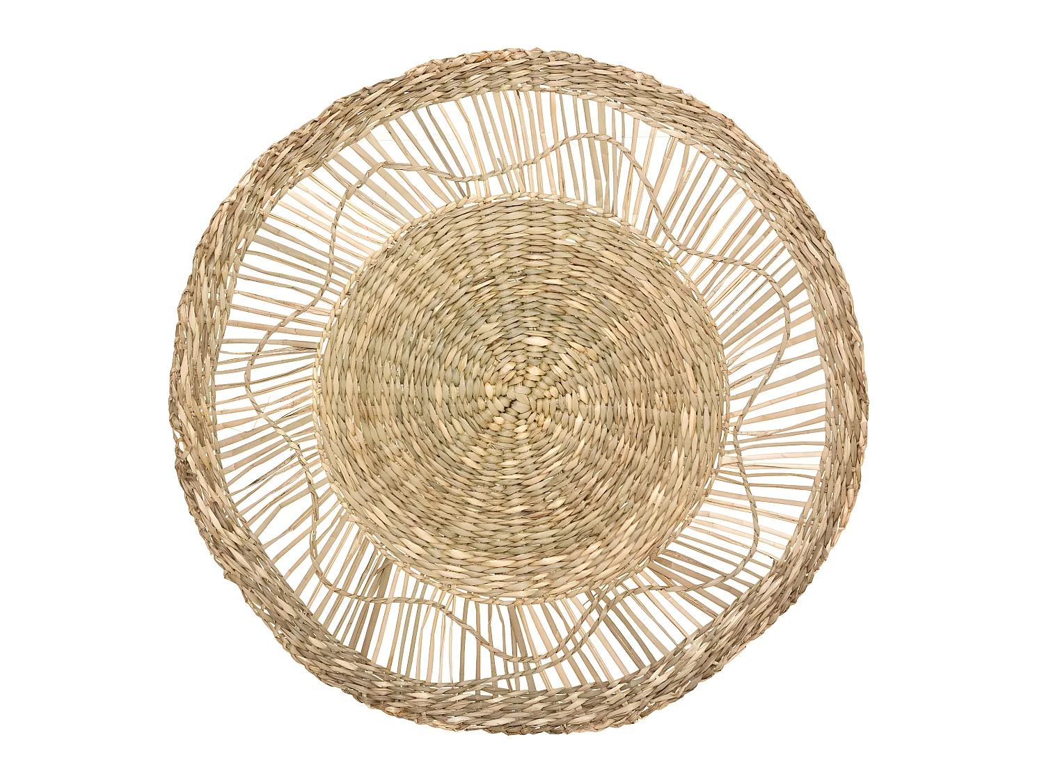 Set de 3 Décorations murales en Seagrass D 38 - 28 et 18 cm