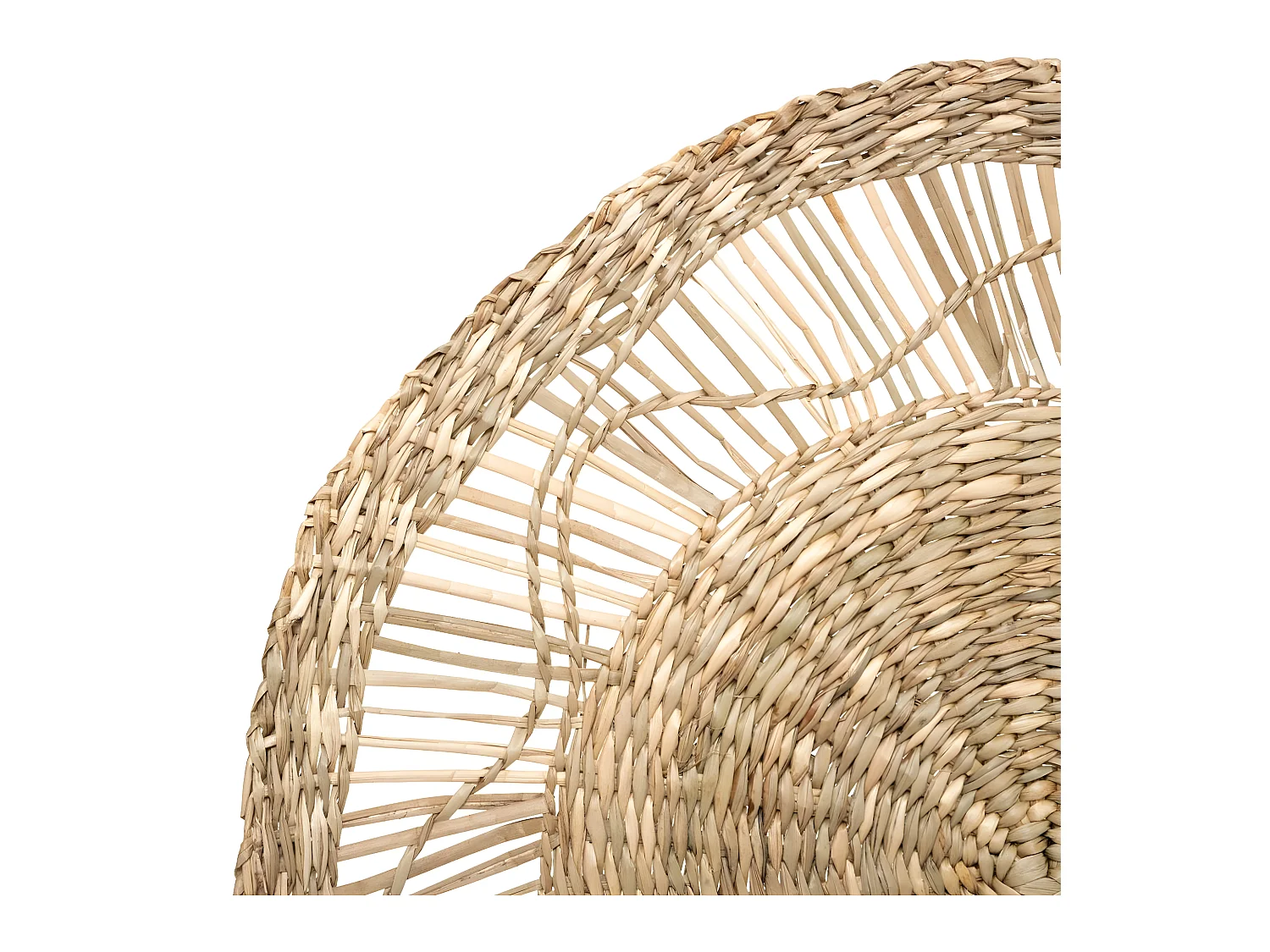 Set de 3 Décorations murales en Seagrass D 38 - 28 et 18 cm