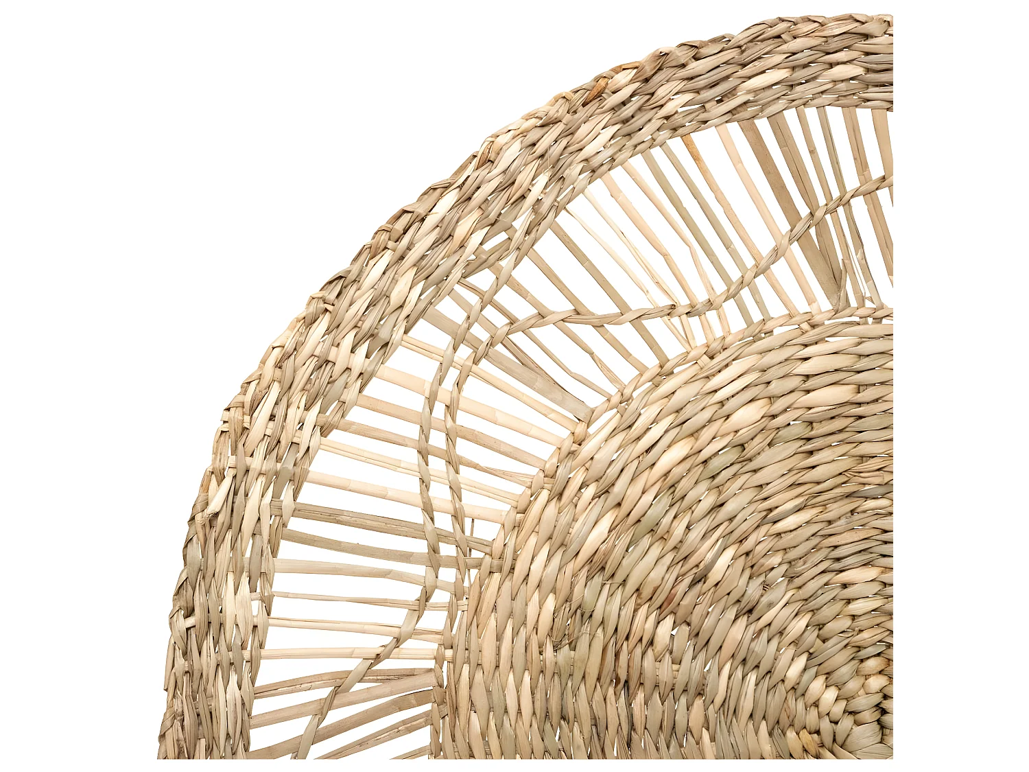 Déco Murale Seagrass - Ø18/28/38 cm - Beige