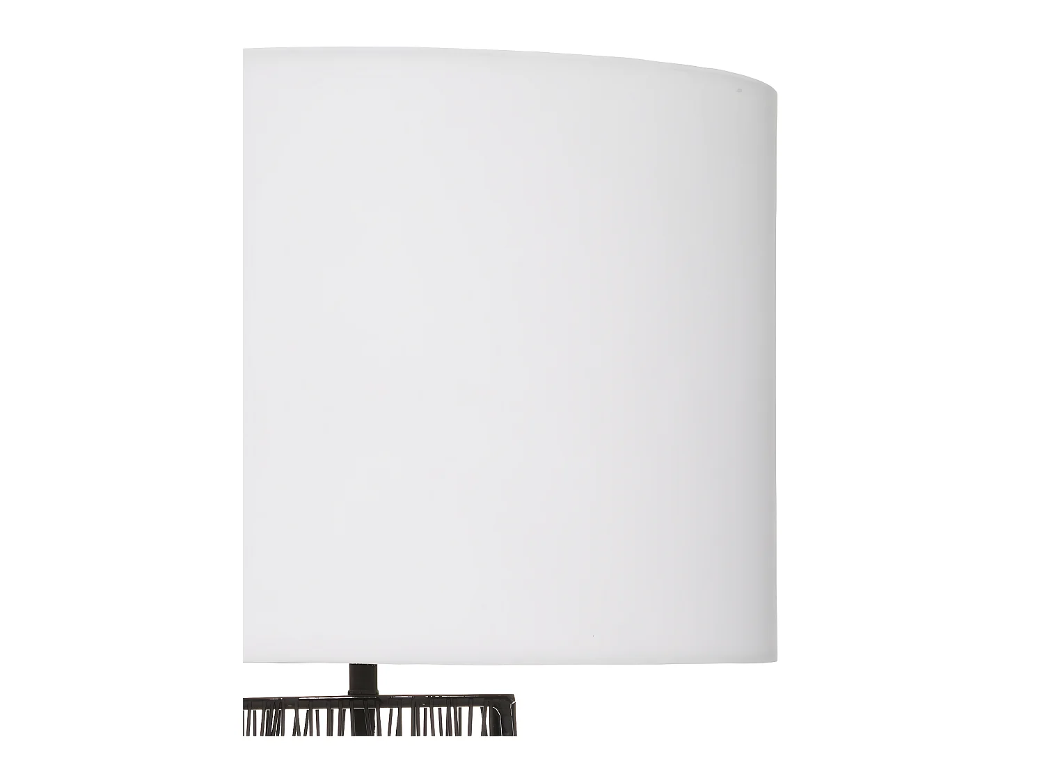 Lampadaire en Métal Noir H 147 cm