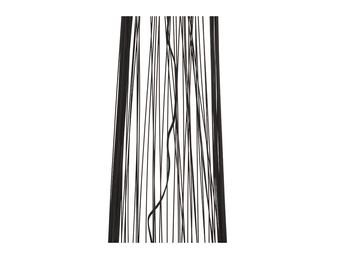 Lampadaire en Métal Noir H 147 cm