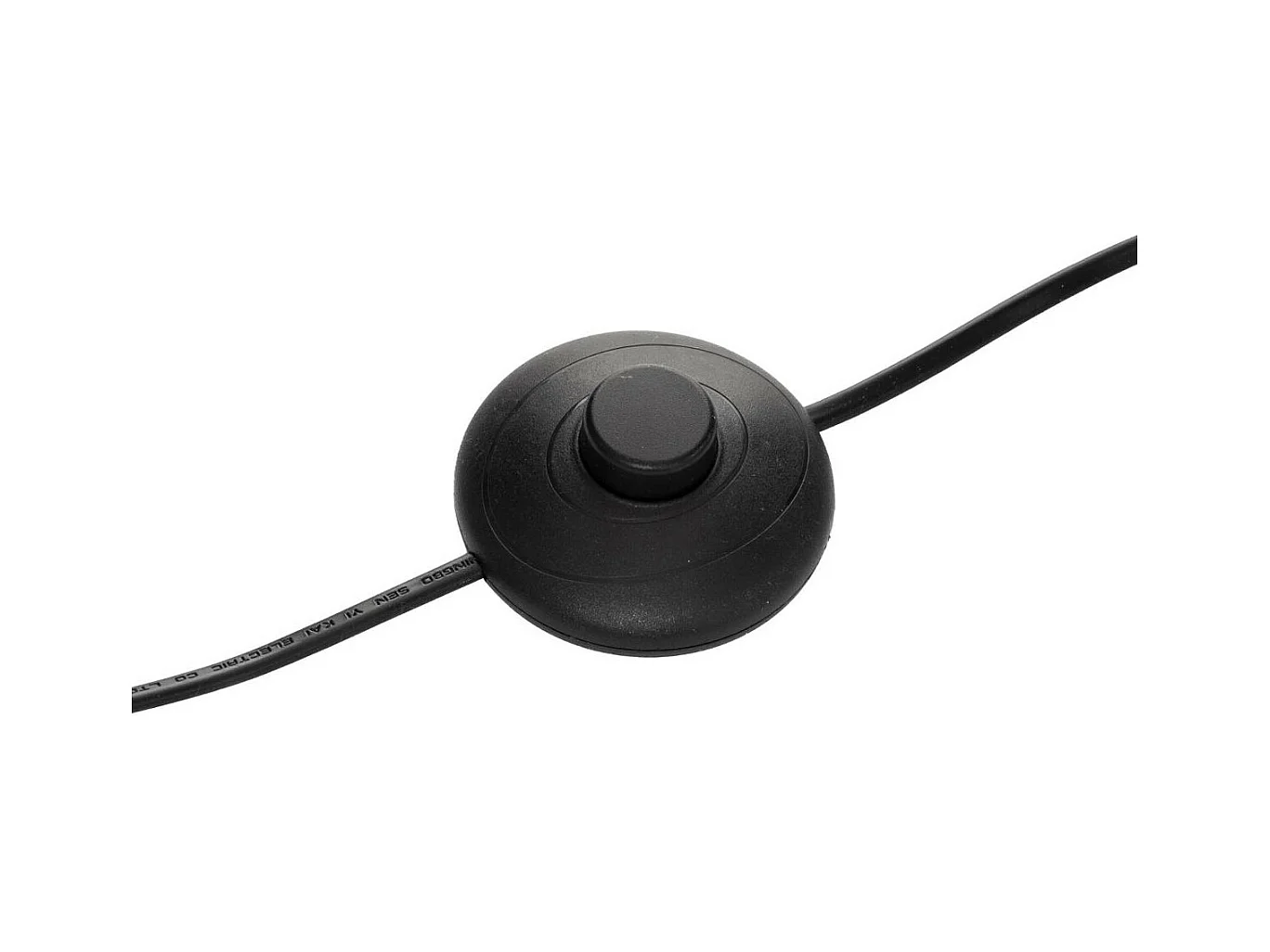 Lampadaire en Métal Noir et Doré H 151 cm