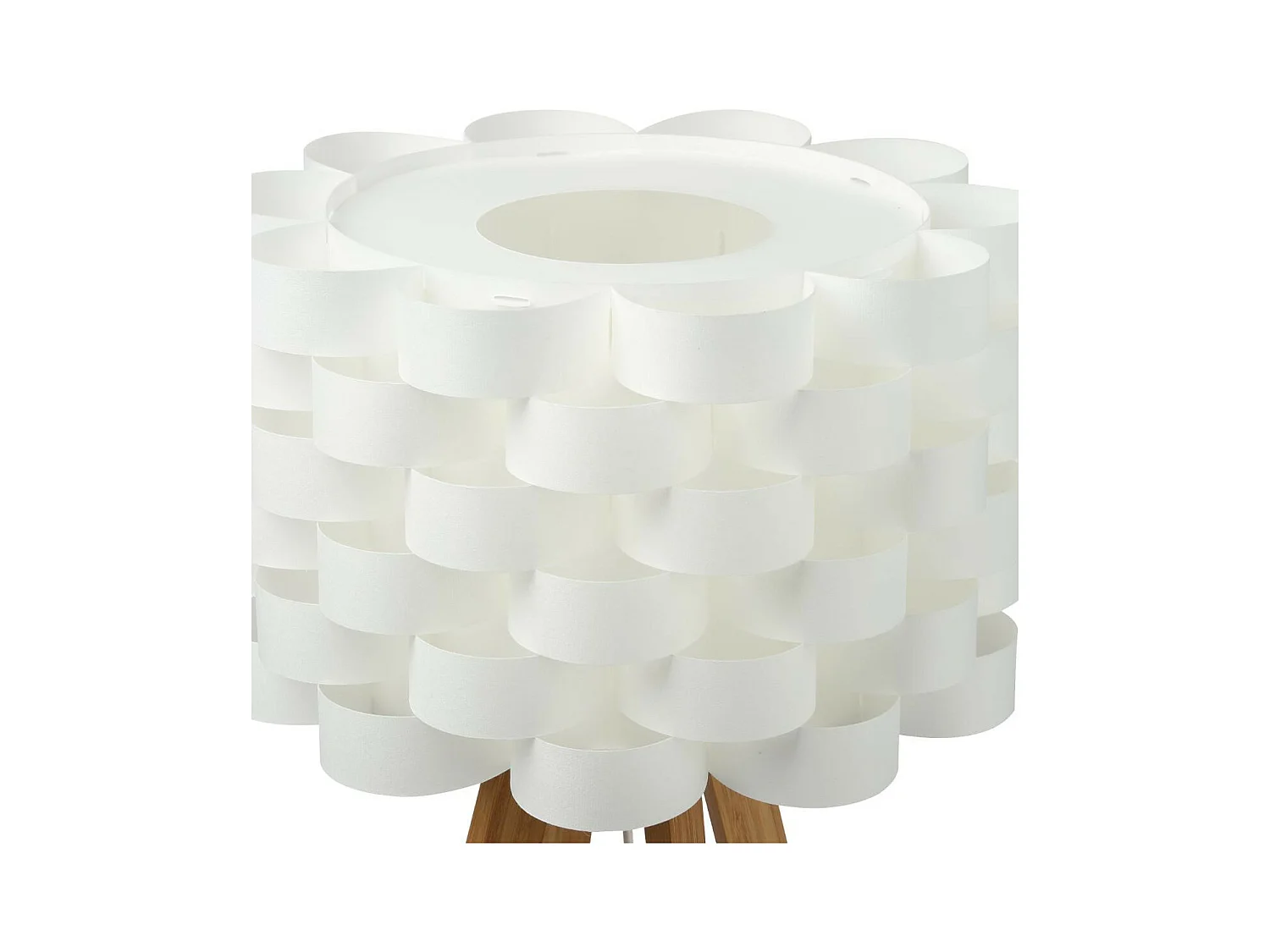 Lampadaire en Bambou D 50 x H 150 cm