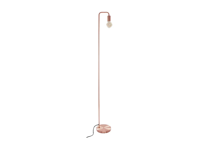 Lampadaire Cuivre en Métal H 150 cm