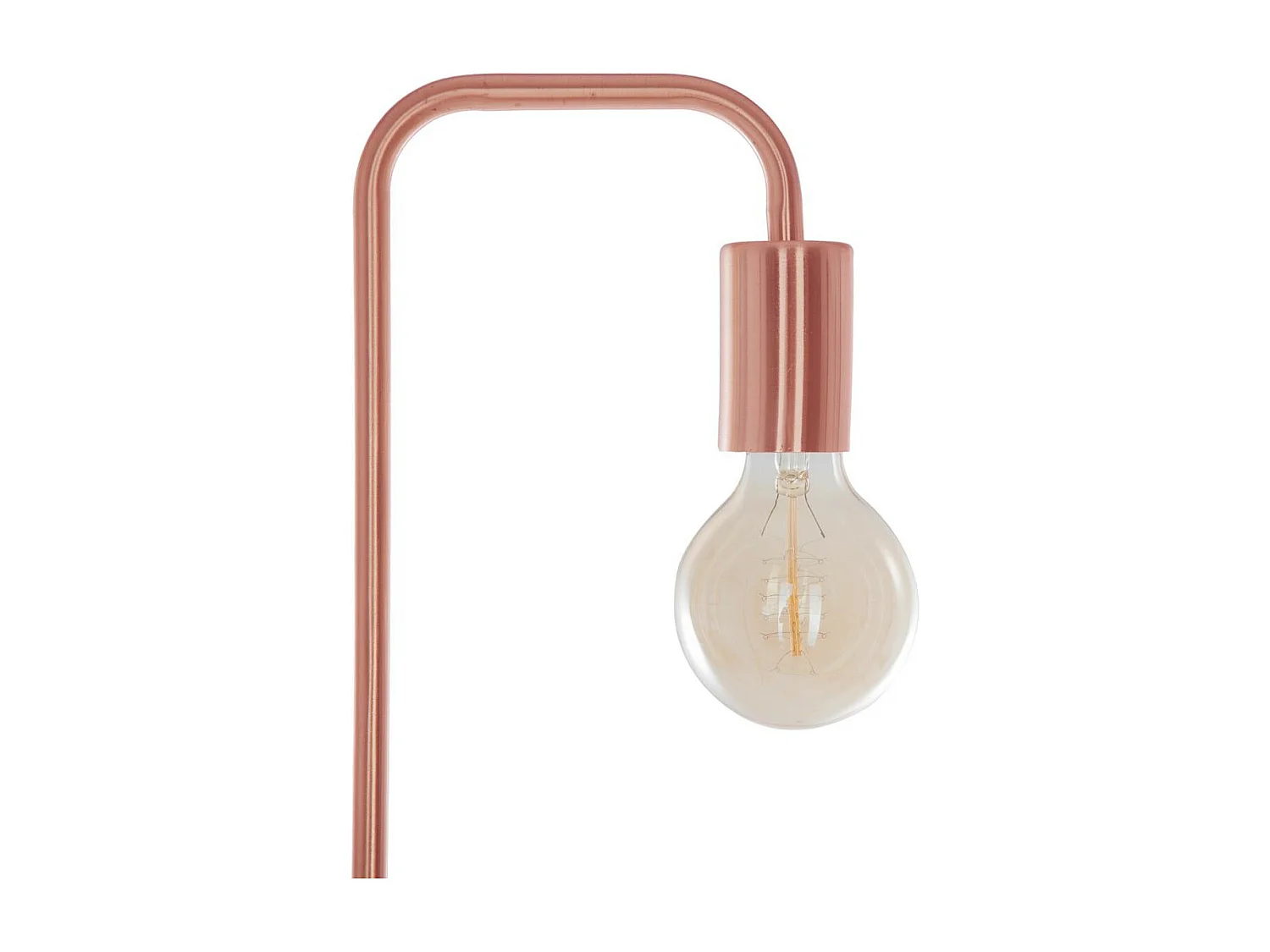 Lampadaire Cuivre en Métal H 150 cm