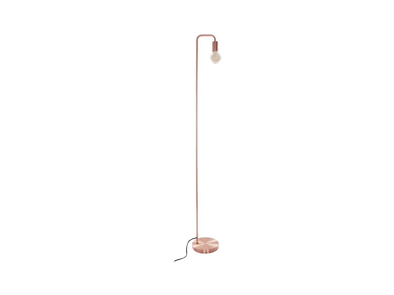 Lampadaire Cuivre en Métal H 150 cm