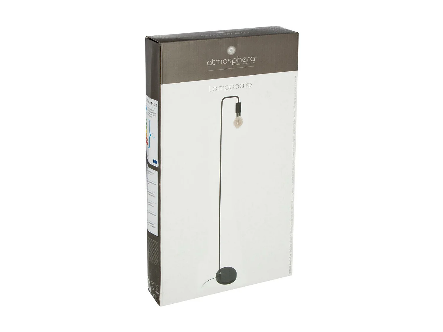 Stehlampe aus Metall 150 cm