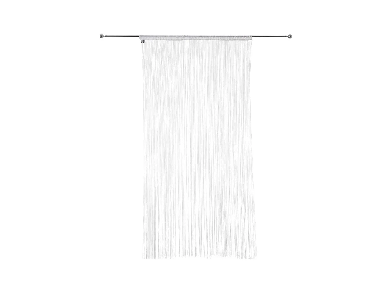 Rideau fil Ivoire 90 x 200 cm densité optimale