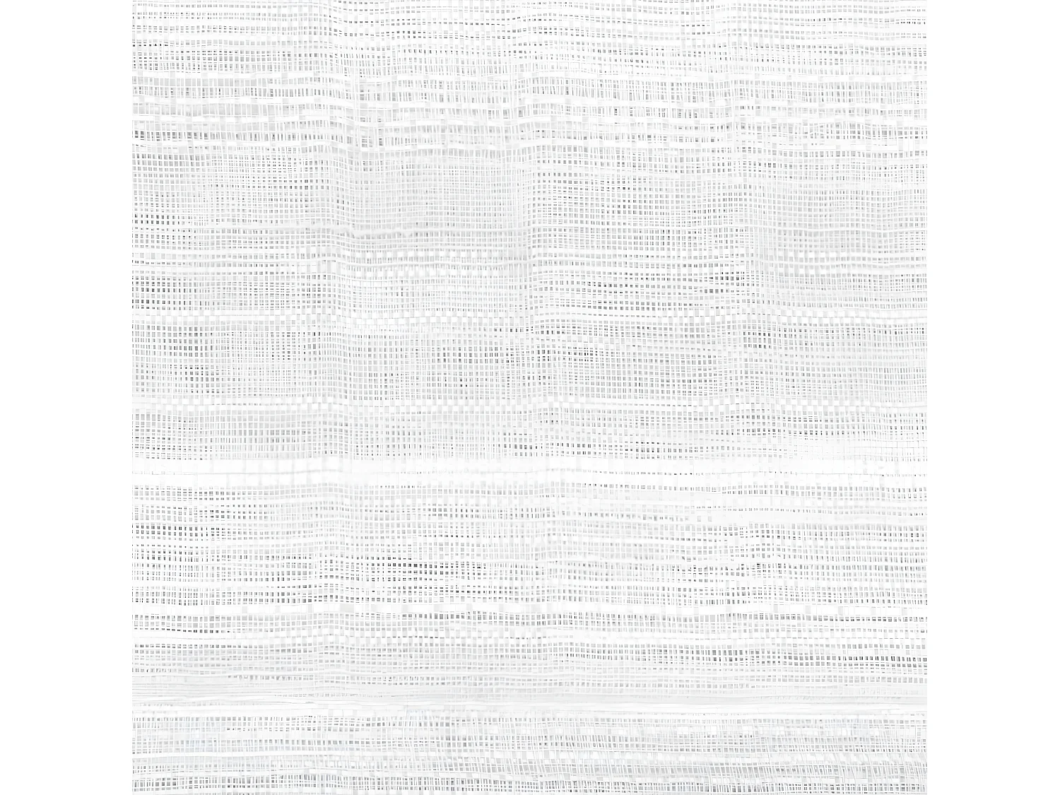 Voilage à œillets Blanc tissage à rayures 140 x 240 cm