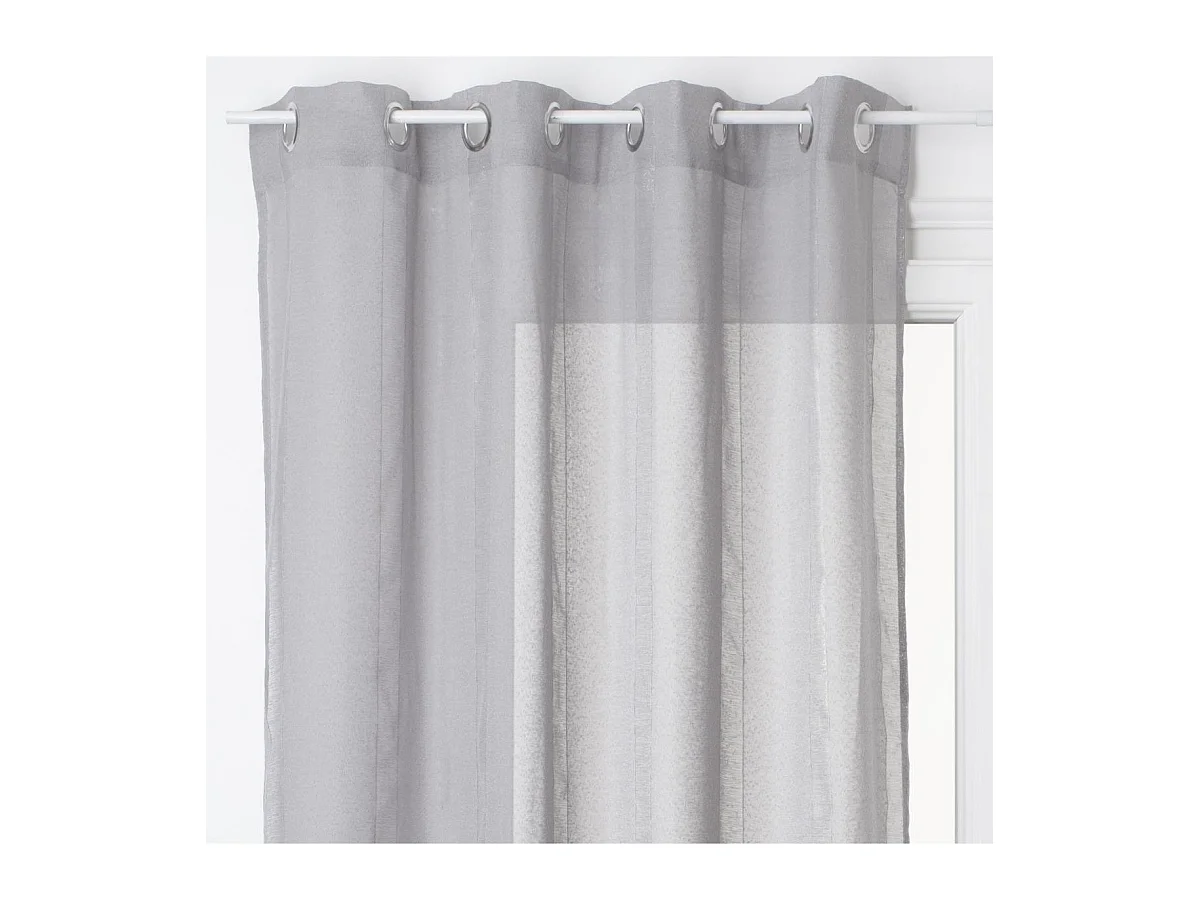 Voilage Gris clair 140 x 240 cm